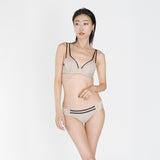 【New】Sheer Layered Bra