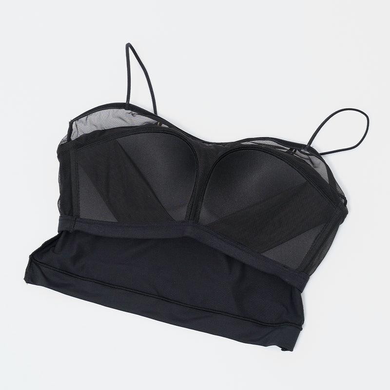 Sheer Crop Bra
