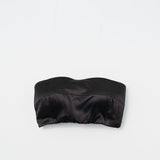 Matte Satin Bandeau Bra