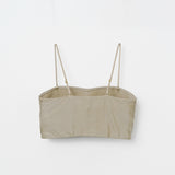 Matte Satin Bandeau Bra