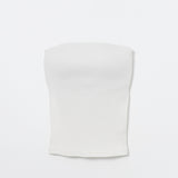 Cotton Rib Bare Top