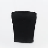 Cotton Rib Bare Top