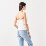Cotton Rib Bare Top